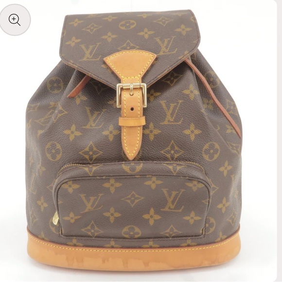 SOLD🚫Louis Vuitton Monogram Montsouris MM Back Pack Bag - Picture 1 of 16
